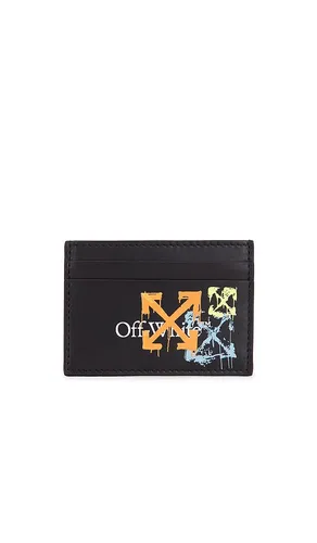 Bookish Arrow Spray Card Case in - OFF-WHITE - Modalova