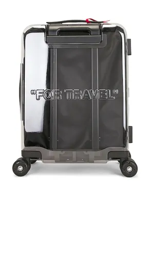 Quote Arrow Trolley Luggage + Stickers in - OFF-WHITE - Modalova