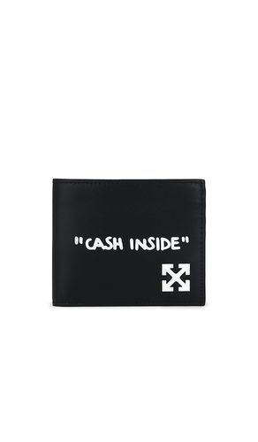 Jitney Quote Bifold Wallet in - OFF-WHITE - Modalova