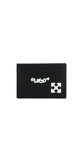 Jitney Quote Card Case in - OFF-WHITE - Modalova