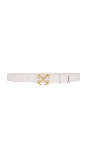 Arrow Belt 25 in Cream. - size 75 (also in 85, 95) - OFF-WHITE - Modalova