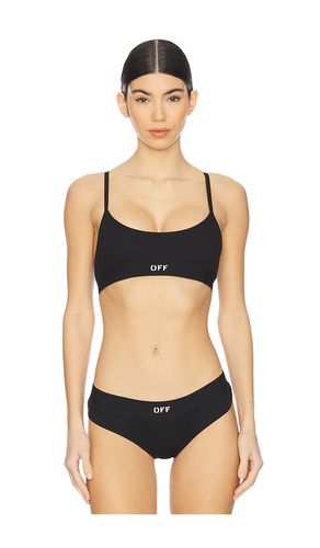 OFF- Off Rib Bralette in . - size L (also in M, S) - OFF-WHITE - Modalova