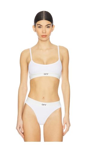 OFF- Off Rib Bralette in . - size M (also in S) - OFF-WHITE - Modalova