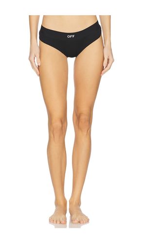 OFF- Off Rib Brazilian Panties in . - size L (also in M, S) - OFF-WHITE - Modalova