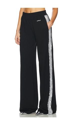 OFF- Lace Band Track Pants in . - size L (also in M, S, XS) - OFF-WHITE - Modalova