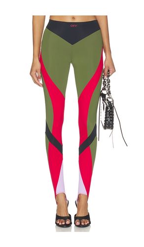 Ly Color Block Legging in . Size 38. Also in 40 - OFF-WHITE - Modalova
