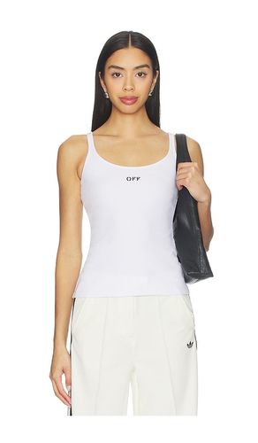 OFF- Off Stamp Rib Tank Top in . Size 38. Also in 40, 42 - OFF-WHITE - Modalova