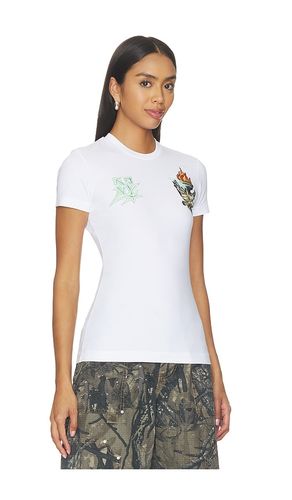 OFF- Show Nyl Slim Tee in . Size L. Also in S, XS - OFF-WHITE - Modalova