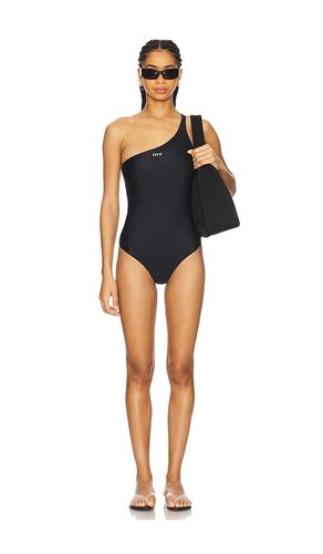 OFF- Off Stamp One Shoulder Swimsuit in . - size 36 (also in 38) - OFF-WHITE - Modalova
