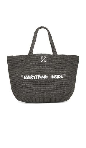 OFF- Jitney Quote Tote Bag in & - OFF-WHITE - Modalova