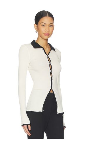 Laura Seamless Shirt in Ivory,Black. - size M (also in XL) - OperaSPORT - Modalova