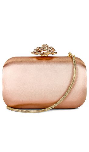 CLUTCH MIT VERSCHLUSS ROSA in - olga berg - Modalova