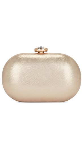 Marta Metallic Clutch in - olga berg - Modalova