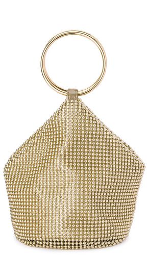 Bianca Ball Mesh Handle Bag in Metallic - olga berg - Modalova