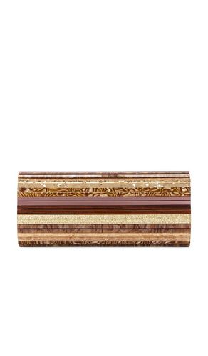 Clara Acrylic Clutch in - olga berg - Modalova