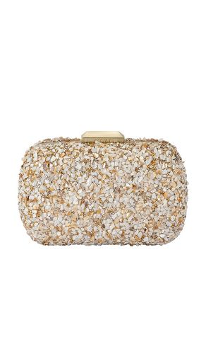 CLUTCH MIT PEBBLE-STRUKTUR SAVANNAH in - olga berg - Modalova