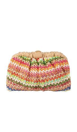 CLUTCH MIT RAFFUNGEN AMALIA PETITE in - olga berg - Modalova