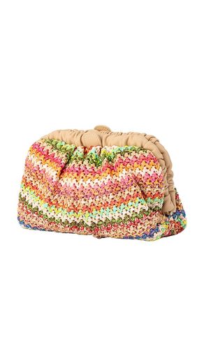 Amalia Petite Gathered Clutch in - olga berg - Modalova