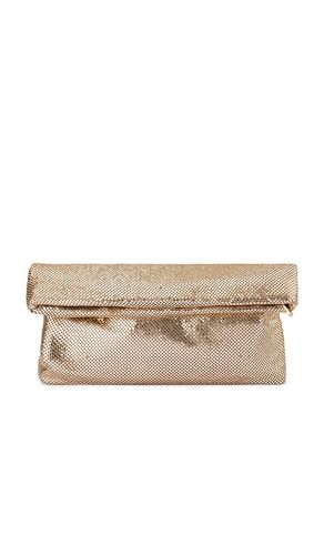 Clem oversized clutch in color metallic size all - olga berg - Modalova