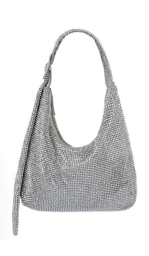 Calypso crystal shoulder bag in color metallic size all - olga berg - Modalova