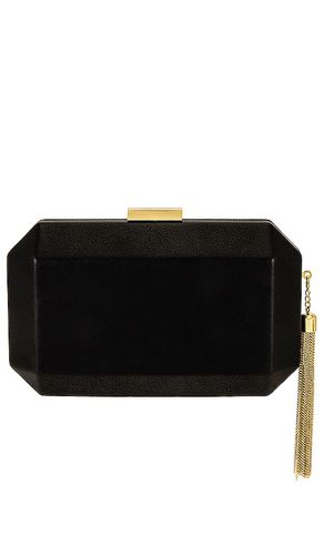 Lia Facetted Clutch With Tassel in - olga berg - Modalova