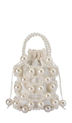 Sammy Beaded Cage Bag in - olga berg - Modalova