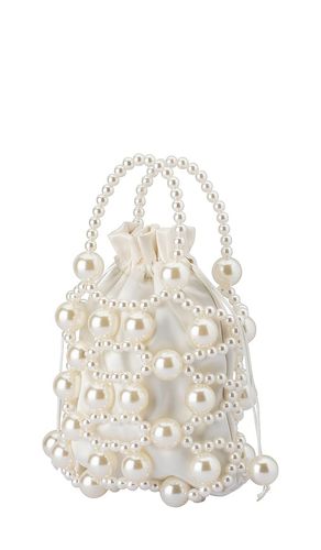 Sammy Beaded Cage Bag in - olga berg - Modalova