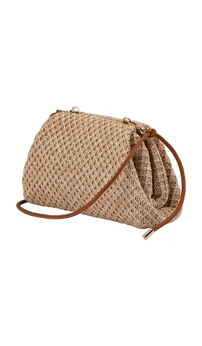 Anna Woven Clutch in - olga berg - Modalova