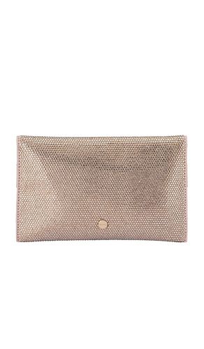Cara Crystal Envelope Clutch in - olga berg - Modalova