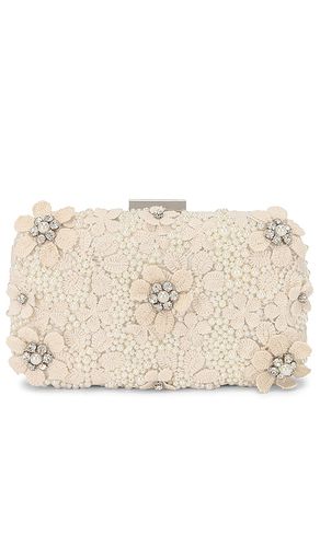 Beth Encrusted Pod Style Clutch in - olga berg - Modalova