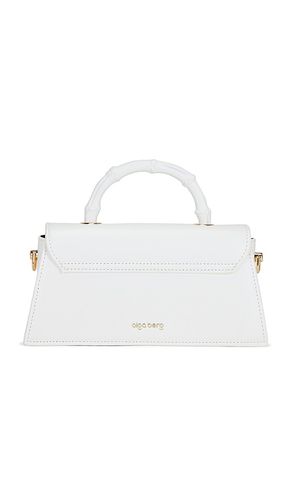 Phoebe Bamboo Handle Bag in - olga berg - Modalova
