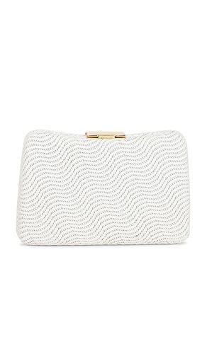 Lindy Woven Clutch in - olga berg - Modalova