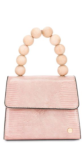 Caylee Wooden Bead Top Handle Bag in - olga berg - Modalova