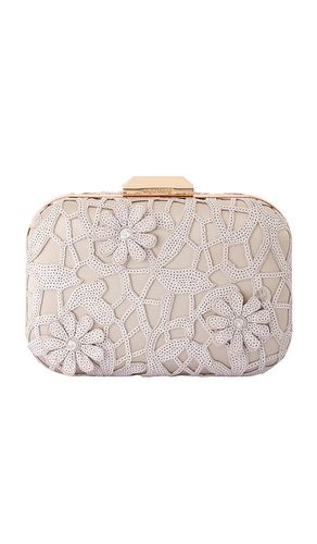 Elena Appliqued Clutch in - olga berg - Modalova