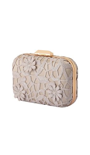 Elena Appliqued Clutch in - olga berg - Modalova