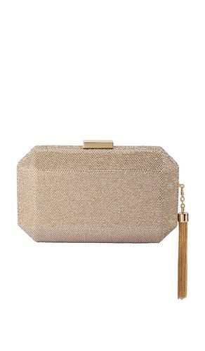 Gia Crystal Clutch in - olga berg - Modalova
