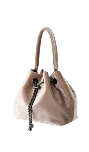 Margie Velvet Pouch in - olga berg - Modalova