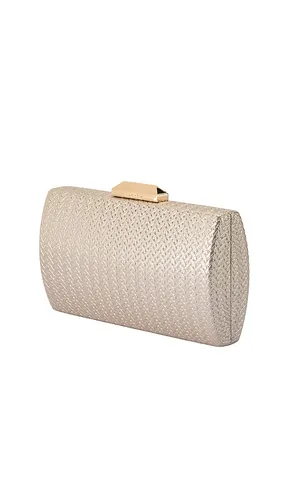 Marika Embossed Clutch in - olga berg - Modalova