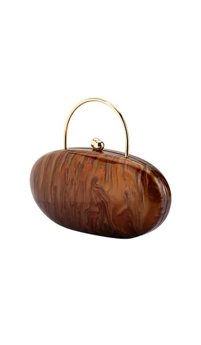 Imelda Acrylic Top Handle Bag in - olga berg - Modalova