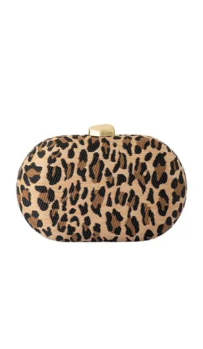 Giselle Woven Clutch in - olga berg - Modalova