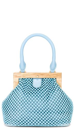 Marlo Ball Mesh Handle Bag in Baby - olga berg - Modalova