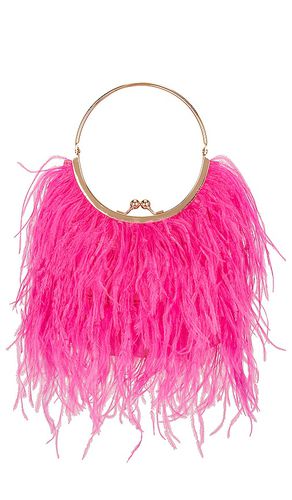 Penny Feathered Frame Bag in - olga berg - Modalova