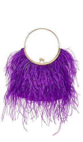 Penny Feathered Frame Bag in - olga berg - Modalova