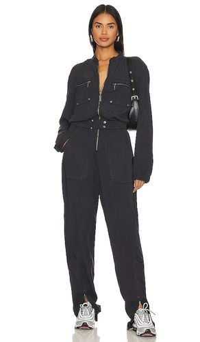 Dark Romance Zipped Up Jumpsuit in Black. - size L (also in XXS) - One Teaspoon - Modalova