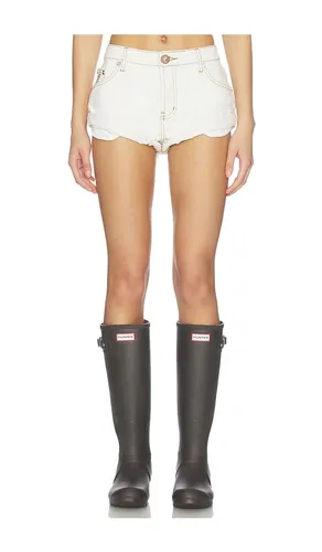 Bandits Low Waist Denim Short in White. - size 27 (also in 28, 29, 30, 31) - One Teaspoon - Modalova