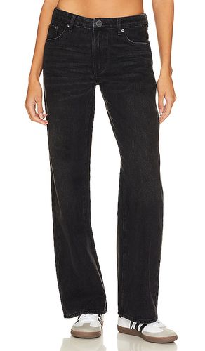 Jeans anchos con cintura baja low riders en color negro talla 24 en - Black. Talla 24 (también en 26, 27, 28, 29 - One Teaspoon - Modalova