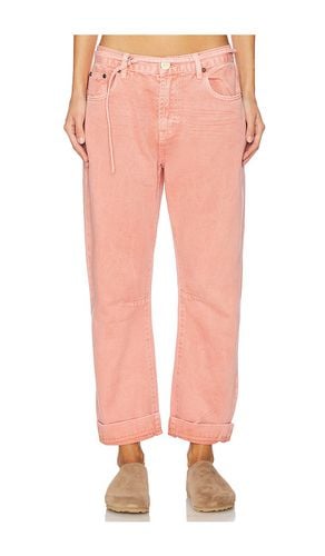 Bandit Low Waist Boyfriend in Pink. - size 24 (also in 25, 26, 27, 28, 29, 30, 31, 32, 34) - One Teaspoon - Modalova