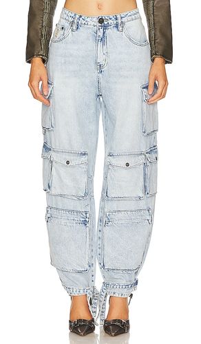 High Waist Epic Cargo in Denim-Light. - size 25 (also in 26, 27) - One Teaspoon - Modalova