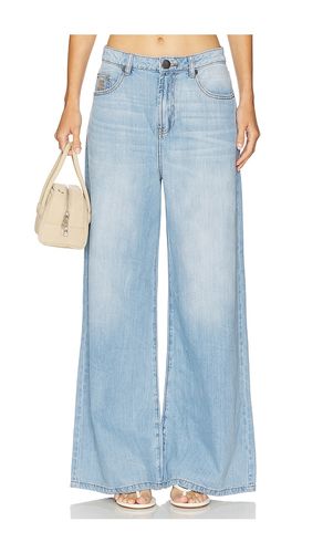 Love Machines High Waist Super Wide Leg in Blue. - size 27 (also in 29) - One Teaspoon - Modalova