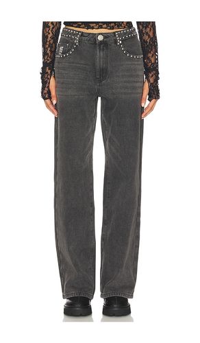 Jackson Mid Waist Wide Leg Jeans in . - size 31 (also in 32) - One Teaspoon - Modalova